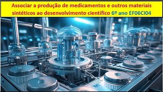 Resumo para aulas Produção de medicamentos materiais sintéticos BNCC EF06CI04 Ciências e Biologia [upl. by Travis]