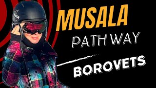 Skiing in borovets 2024 Musala pathway [upl. by Ian189]