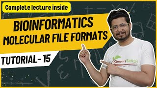 Molecular file format in bioinformatics  Bioinformatics tutorial 16 [upl. by Weasner]