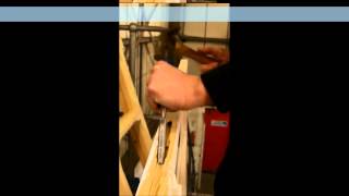 Reddiseals  How To Fit Cord Cleats To Your Sash Window [upl. by Enilekaj764]