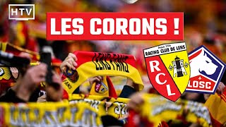 LES CORONS  INCROYABLE hymne Lensois lors du Derby du Nord  RC LENS  LOSC [upl. by Christean]