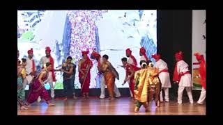 Gudhi Padwa festival of Maharashtra lezim folk dance performance shobhayatra [upl. by Llenil]