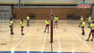 Open Practice Middle School Volleyball Practice [upl. by Cooperstein652]