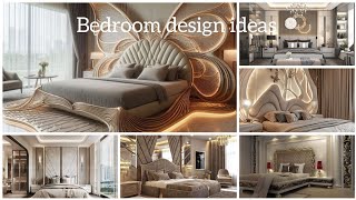 50 Stylish Modern bedroom design ideas 2024  Creative Wall Decoration for bedroom [upl. by Ardnwahs]