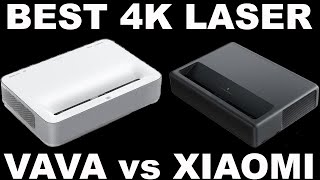 AMAZON PRIME DEAL 600 Off VAVA 4K LASER Projector Comparison vs Xiaomi 4k Laser Projector [upl. by Shelia500]