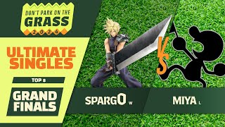 Sparg0 Cloud vs Miya Game amp Watch  DPG 2024  Ultimate Singles Grand Finals [upl. by Assecnirp]