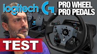 Test Logitech G Pro Racing Wheel  Pedals [upl. by Kurman455]