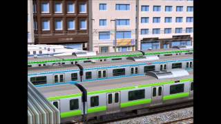 RailSim 新幹線PV 524 [upl. by Byrle282]