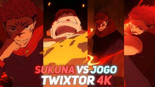 sukuna vs jogo twixtor clips for edit 4k no cc [upl. by Abrahamsen]