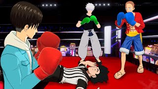 HICE una VELADA de BOXEO en REALIDAD VIRTUAL  VRCHAT [upl. by Sama]