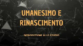 Umanesimo e Rinascimento introduzione allo studio [upl. by Os]