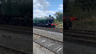 2807 leaving Toddington 📸🚂 trains gloucestershirewarwickshirerailway gwr gwr2800 steamloco [upl. by Idoc912]