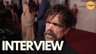 The Hunger Games The Ballad of Songbirds amp Snakes  Peter Dinklage  quotCasca Highbottomquot  Interview [upl. by Esirehs]