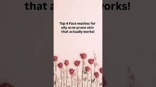 Anti acne facewash oilyskin skincare shorts goviral youtubeshorts fyp explore trending [upl. by Noxin]