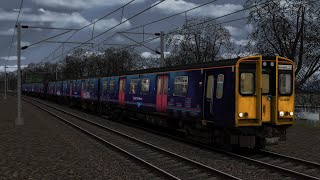 TS2020 Hertford North  Moorgate Class 313 [upl. by Haldeman]