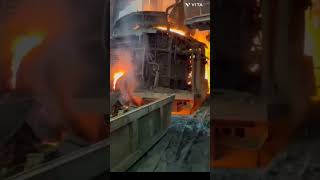 Electric arc Furnace EAF🤔🤔 Steel melting and Refining video hindi mechanical metallurgy [upl. by Inaffets629]