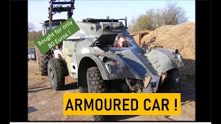 Panhard AML60 rebuild and first start [upl. by Nnylakcaj]