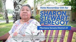 Sharon StewartPeregoy for Montana Senate District 21 [upl. by Shing]