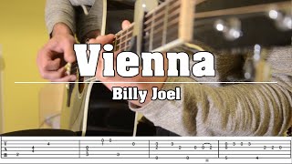 Vienna Billy Joel  Fingerstyle Cover with TABS [upl. by Pier]