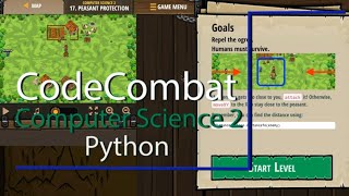 CodeCombat  Level 17 Peasant Protection Computer Science 2 Python [upl. by Janka]