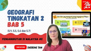 GEOGRAFI TINGKATAN 2 BAB 5PENGANGKUTAN DI MALAYSIA 54555657 [upl. by Esilec]