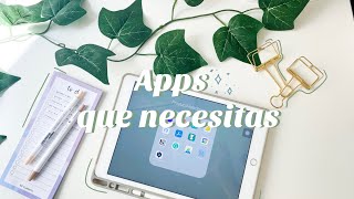 5 APPS para ESTUDIANTES  organización y productividad [upl. by Rosamund]