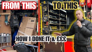 THE BEST VAN BUILD amp TOUR  Electrician  Ford Transit Custom [upl. by Mayfield]