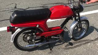 1980 Batavus Moped 49cc “Motor Driven Cycle” Holland [upl. by Eimrej]