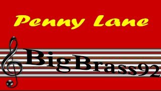 Penny Lane  Beatles TrumpetLyric [upl. by Anastos]