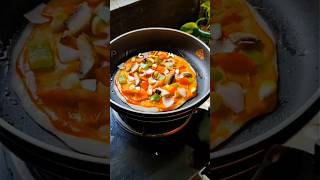 pizza 🍕😱  Pizza Dosa Recipe  Dosa Recipe shorts shortvideo pizza dosa food recipe short [upl. by Garibull317]