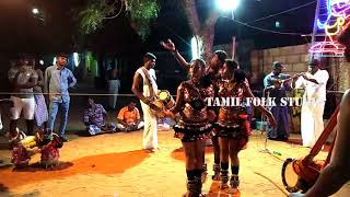 karakattam dance in super hits song  paramankurichi village  2018 [upl. by Anhcar]