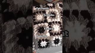 🧶🌞patchworkowa poduszka szydełkiem🧶👌☕️🤩 crochet [upl. by Llenol118]