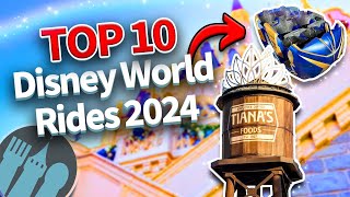 TOP 10 Rides in Disney World in 2024 [upl. by Revned]