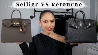 HERMES BIRKIN SELLIER vs BIRKIN RETOURNE  Tiana Peri [upl. by Nava]