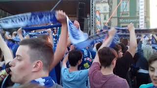 Kometa fans  ◢ ◤ Raketou na Mars song Brno 2018 ◢ ◤ [upl. by Annawoj]