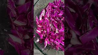 QUICK PICKLED RED CABBAGE RECIPE [upl. by Derraj]