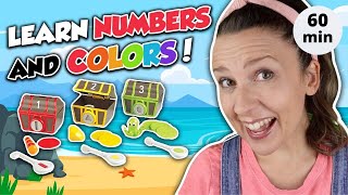 Learn Numbers Colors Counting and Shapes with Ms Rachel  Learning Videos for Toddlers in English [upl. by Naujled]