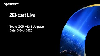 ZENcast Live ZCM Upgrading to version 233 [upl. by Yllut]