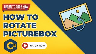 Visual Studio How to Rotate Picturebox in C  How Rotate Picturebox C learntocodenow1 [upl. by Ned826]