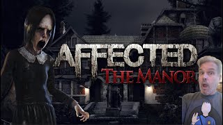 Revisiting A Classic VR Horror Game  Affected The Manor In The Meta Quest 2 [upl. by Goldin]