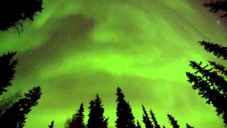 Aurora Borealis Timelapse  November 15 2014  Fairbanks Alaska [upl. by Johiah697]