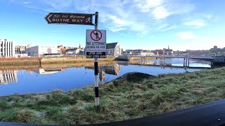 Boyne River Banks  Ireland┃Litter Pick Walking Tour┃4K 60fps UHD [upl. by Duntson]