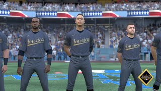 2022 MLB All Star Game  MLB July 19th 2022 Dodger Stadium  MLB The Show 22 Simulation [upl. by Merci]