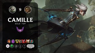 Camille Top vs Renekton  KR Master Patch 148 [upl. by Inaleon]