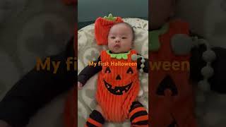 Three months old baby Halloween custom [upl. by Blader142]