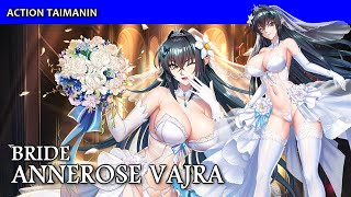 Action Taimanin アクション対魔忍 Bond Scene Bride Annerose Vajra English [upl. by Heeley]