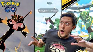 Mega Rayquaza RETURNS AGAIN Pokemon GO Raid Day Make Up [upl. by Epolulot]