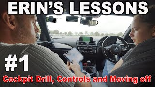 Erins Lessons 1  Cockpit Drill Controls and Moving Off [upl. by Stryker607]