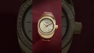 Fossil Ring Watch  Fossil Watch Ring Review  Ring Watch Unboxing  Helios by Titan [upl. by Anse]