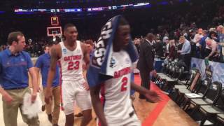 Watch the Gators react to their buzzerbeating overtime win over Wisconsin [upl. by Isak585]